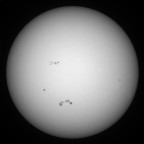 Sonne 16.06.2024 - 8" Newton - EOS 700D - Weißlicht