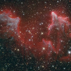 Geist der Kassiopeia - IC63 und IC59