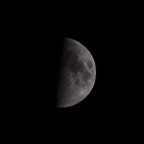 Mond (zunehmend, erstes Viertel) am 15.05.2024 mit dem Seestar S50