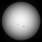 Sonne 25.06.2024 - 8" Newton - EOS 700D - Weißlicht