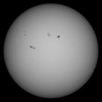 Sonne 18.07.2023 - 8" Newton - Weißlicht