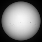Sonne 20.05.2024 - 8" Newton - EOS 700D - Weißlicht