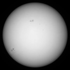Sonne 30.05.2024 - 8" Newton - EOS 700D - Weißlicht