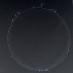 Sonne h-alpha v. 13.05.2024