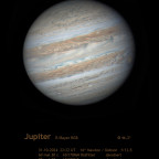 Jupiter mit 16 Zoll