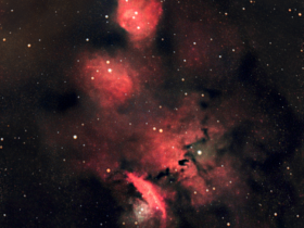 NGC6559 Chinesischer-Drachennebel mit Seestar S50