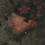 NGC 7000 Nord Amerika Nebel