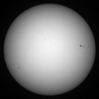 Sonne 05.07.2024 - 8" Newton - EOS 700D - Weißlicht