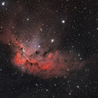 NGC7380 / Der Zauberer (Wizard-Nebula)