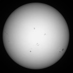 Sonne 15.07.2024 - 8" Newton - EOS 700D - Weißlicht