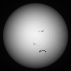 Sonne 18.06.2024 - 8" Newton - EOS 700D - Weißlicht