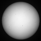 Sonne 13.05.2024 - 8" Newton - EOS 700D - Weißlicht
