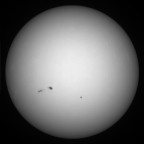 Sonne 09.07.2024 - 8" Newton - EOS 700D - Weißlicht