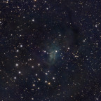 NGC225 Sailboat-Cluster (2.Version mit mehr Licht) mit dem Seestar S50