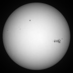 Sonne 10.05.2024 - 8" Newton - EOS 700D - Weißlicht