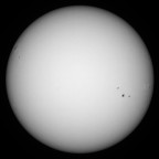 Sonne 25.05.2024 - 8" Newton - EOS 700D - Weißlicht