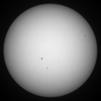 Sonne 12.06.2024 - 8" Newton - EOS 700D - Weißlicht