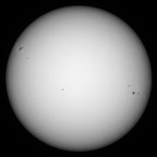 Sonne 26.05.2024 - 8" Newton - EOS 700D - Weißlicht