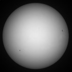 Sonne 06.07.2024 - 8" Newton - EOS 700D - Weißlicht