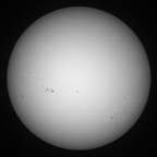 Sonne 18.07.2024 - 8" Newton - EOS 700D - Weißlicht