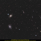 NGC 3563/5364 Gruppe + Galaxienhaufen Abell 1809 im Virgo