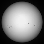 Sonne 19.05.2024 - 8" Newton - EOS 700D - Weißlicht
