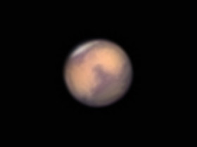 Mars am 13.01.2025 mit Skywatcher 150P Quattro