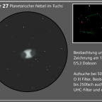 Hantelnebel M 27, Sommer 2024