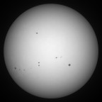 Sonne 26.06.2024 - 8" Newton - EOS 700D - Weißlicht