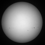 Sonne 23.07.2024 - 8" Newton - EOS 700D - Weißlicht
