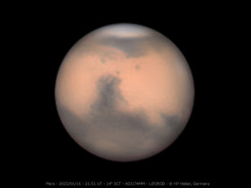 Mars am 16.01.2025