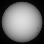 Sonne 22.06.2024 - 8" Newton - EOS 700D - Weißlicht