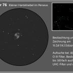 Messier 76 mit 16 Zoll Dobs