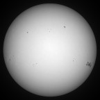 Sonne 12.05.2024 - 8" Newton - EOS 700D - Weißlicht