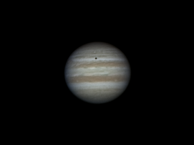 Jupiter mit Schatten von Europa vom 16.12.2024