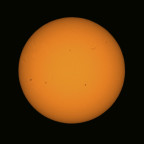 Sonne am 14.05.2024 mit der Vaonis Stellina