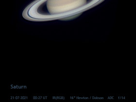 Saturn im IR