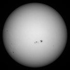 Sonne 11.07.2024 - 8" Newton - EOS 700D - Weißlicht